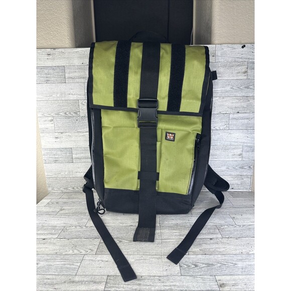 Mission Workshop Vandal Rucksack Backpack Green Black Durable - Picture 1 of 11
